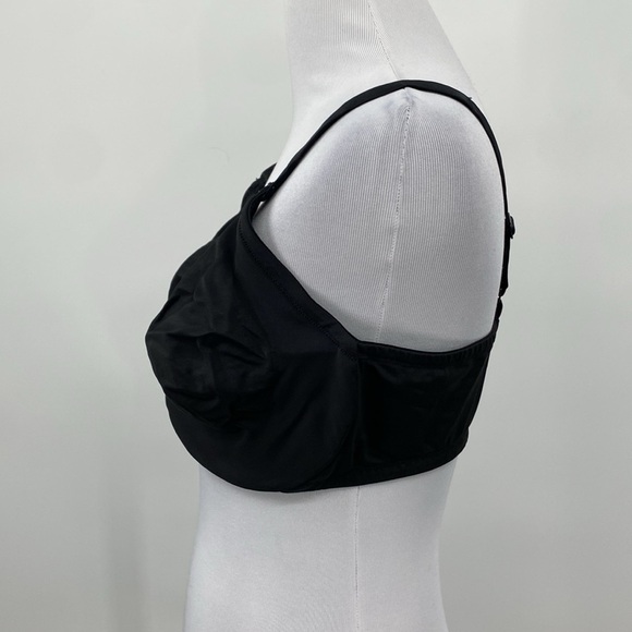 Olga Bra Womens 40DD‎ Black Cushioned Comfort Underwire Full Coverage - Picture 3 of 7